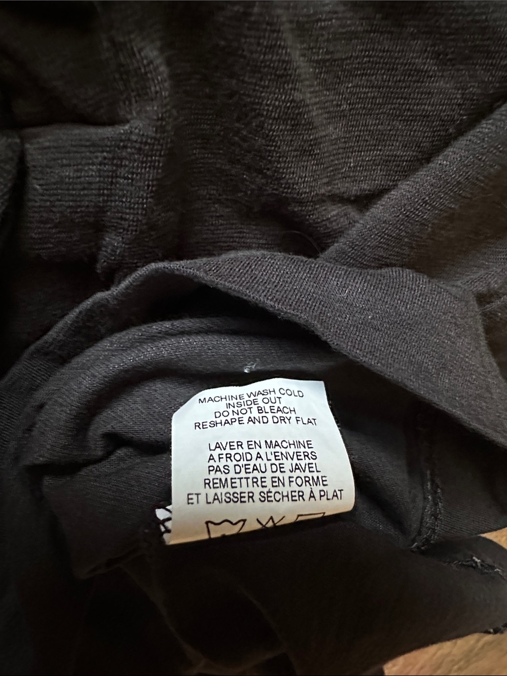 Theory Black Short-Sleeve Ruffle-Front Tee - Picture 5 of 6